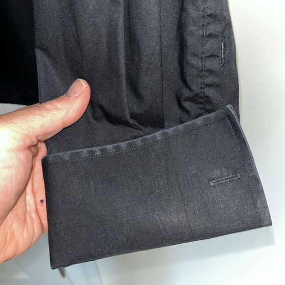 Hugo Boss button down BLACK Shirt 100% Cotton shirt pointed collar French Cuff - Picture 4 of 5